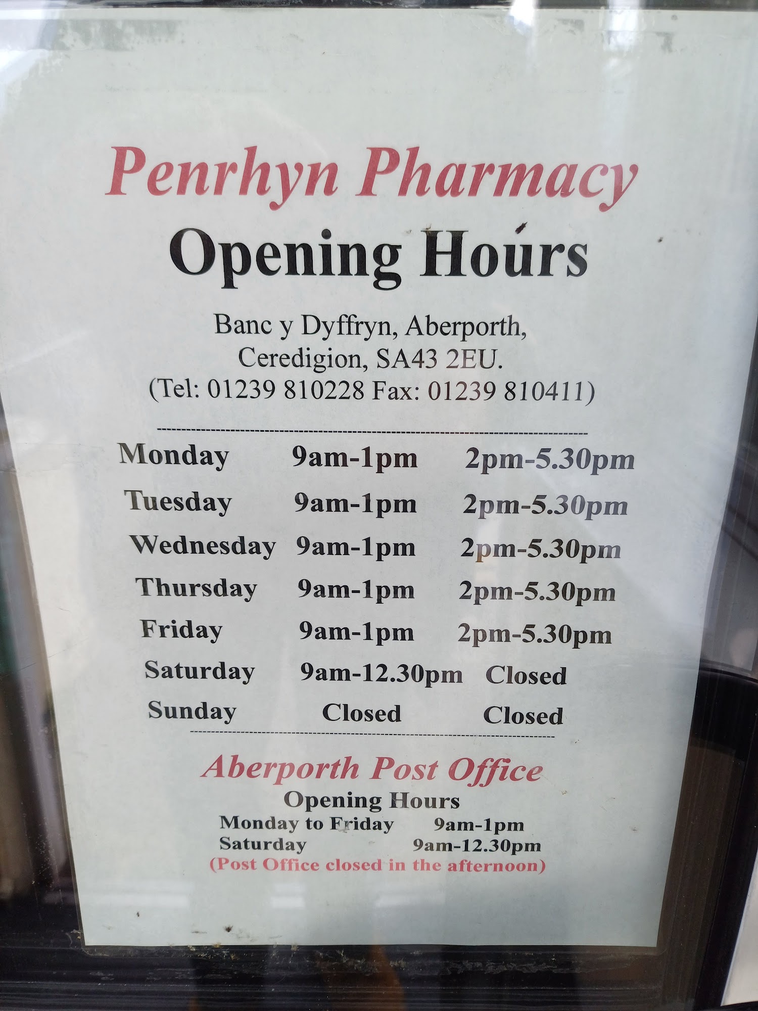 Penrhyn Pharmacy