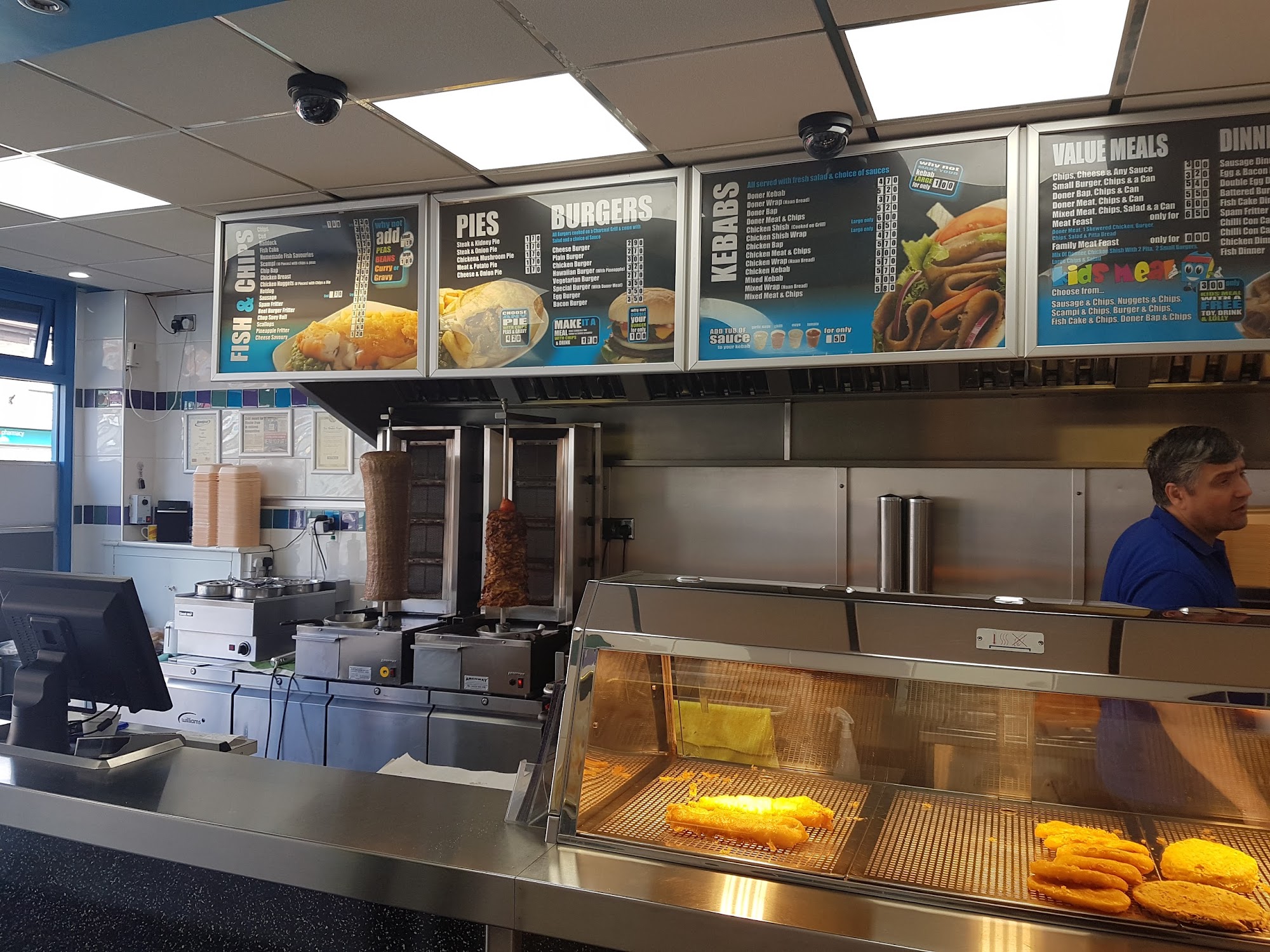 The Master Fryer Menu