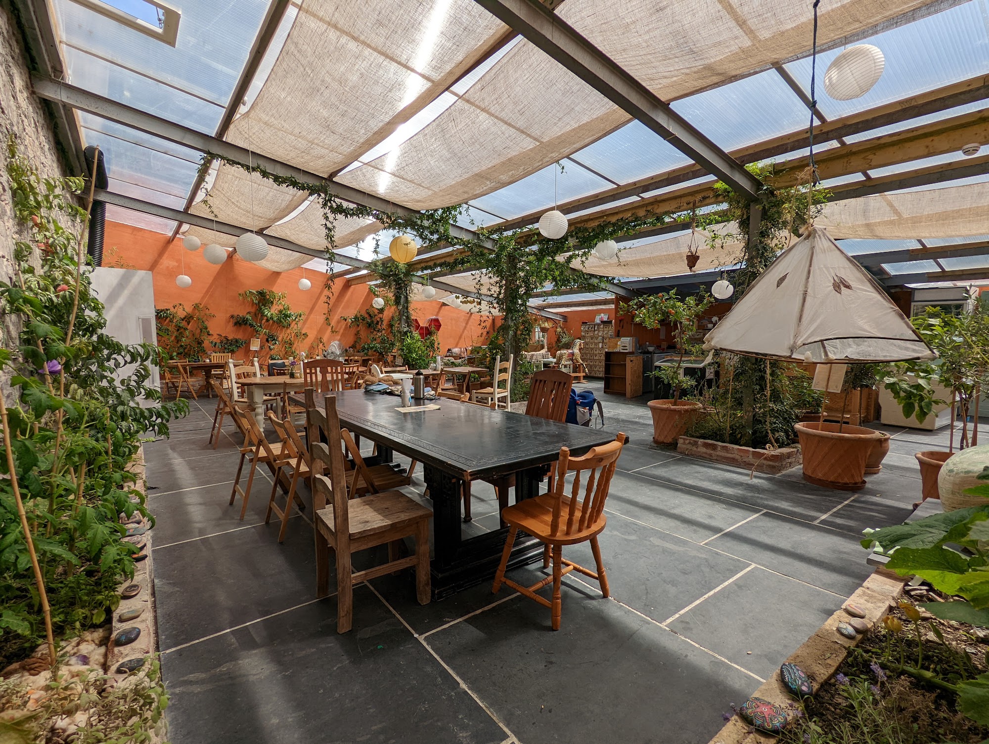 Hanging Gardens Café Bethel St, Llanidloes