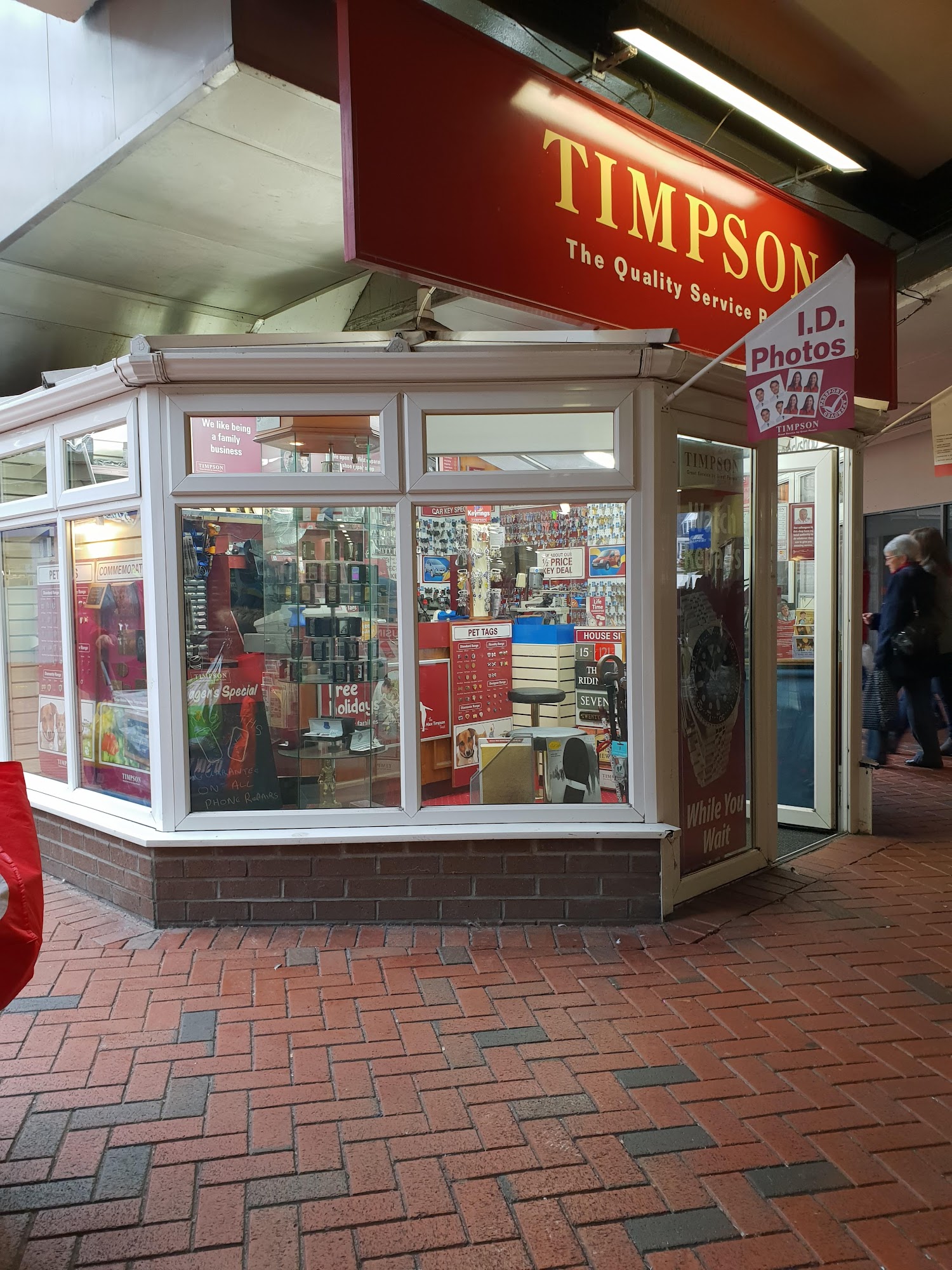 Timpson Locksmiths and Safe Engineers
