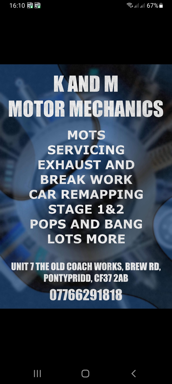 K and m motors