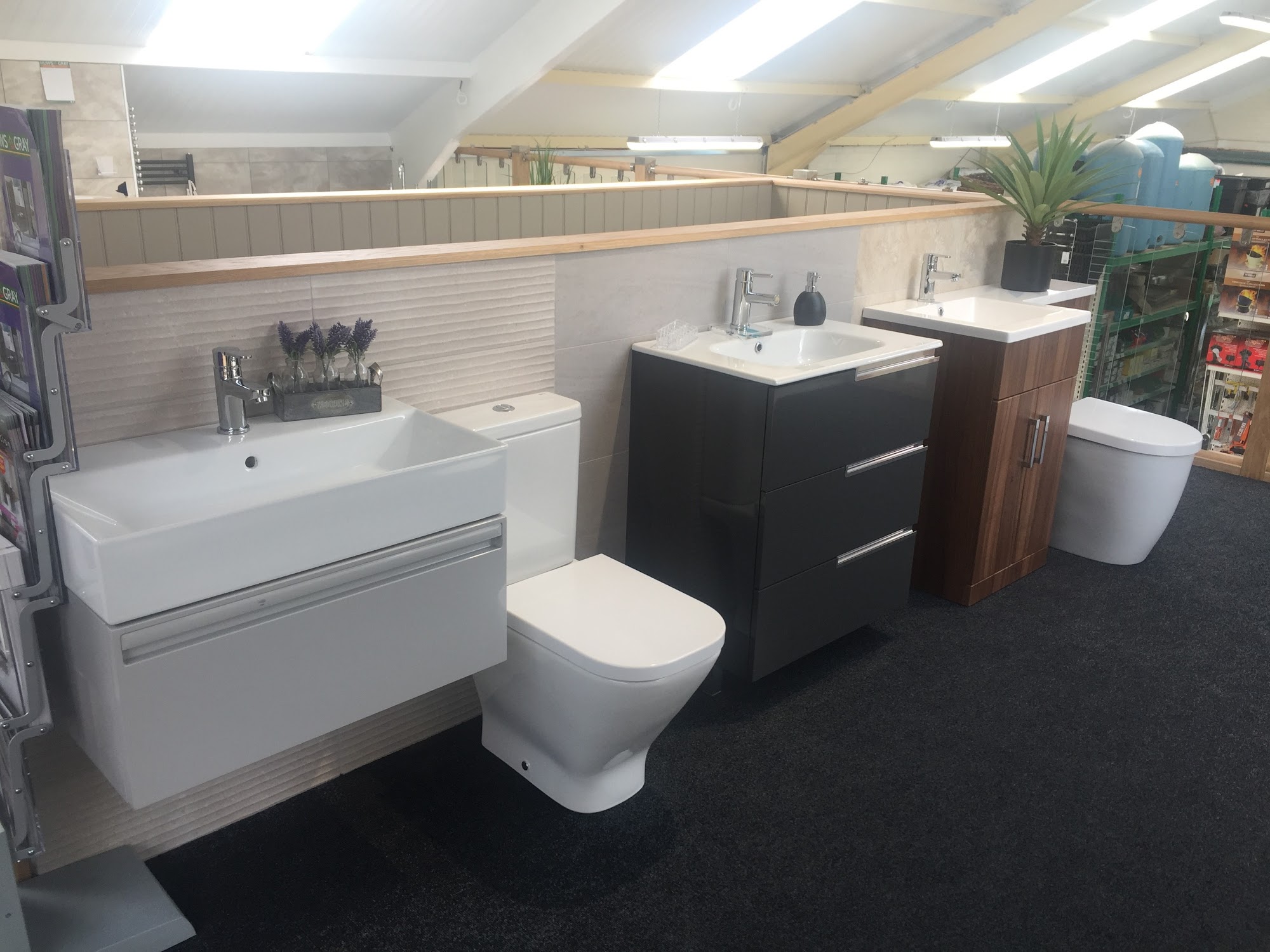 Huws Gray Pwllheli Plumbing, Bathroom & Stove Showrooom