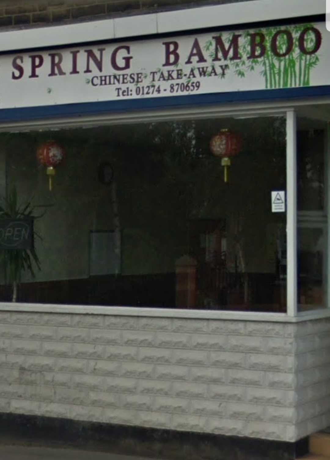 Spring Bamboo House 89 Bradford Rd, Cleckheaton