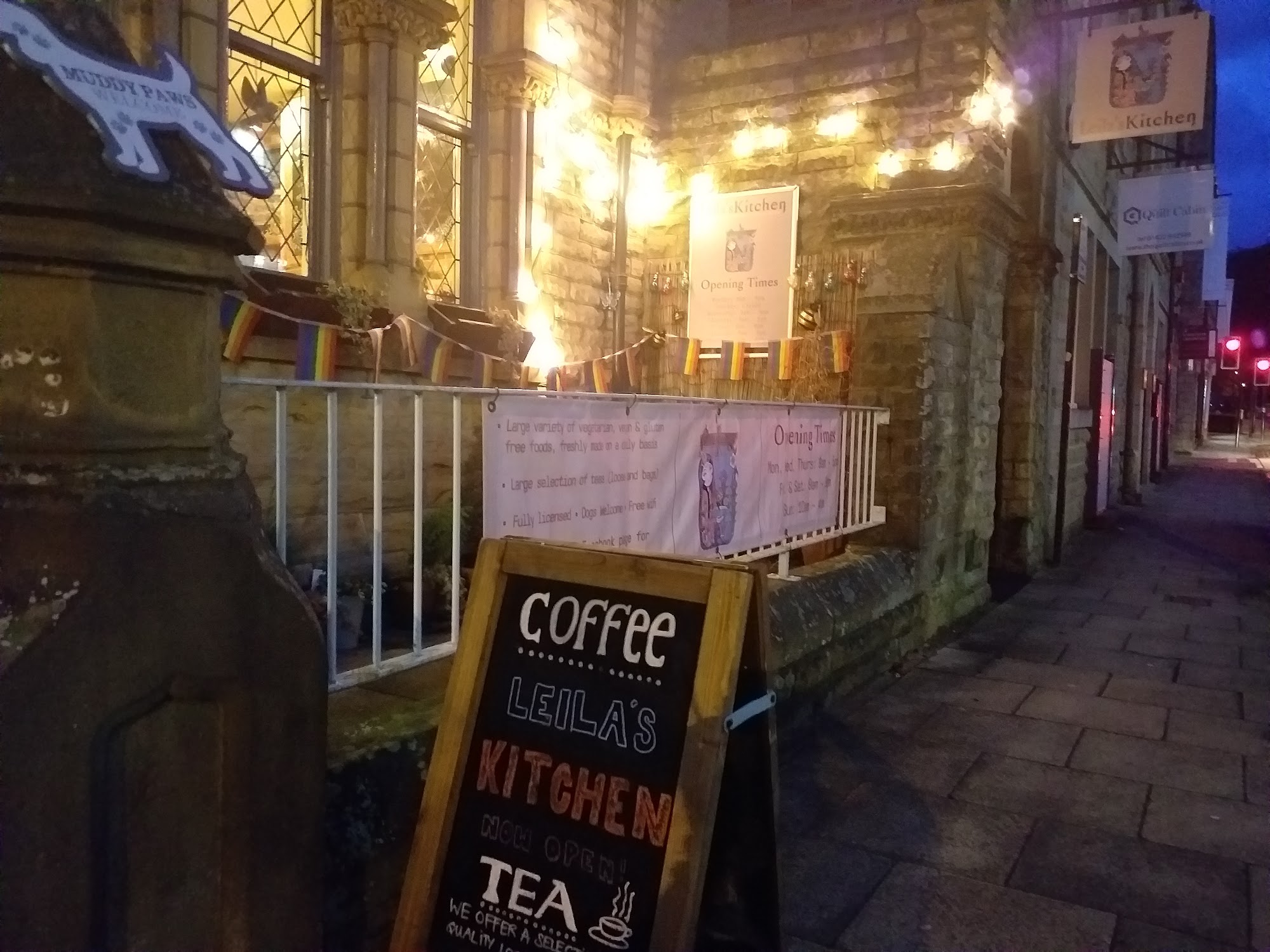 Leila's Kitchen Oxford House, Albert St, Hebden Bridge