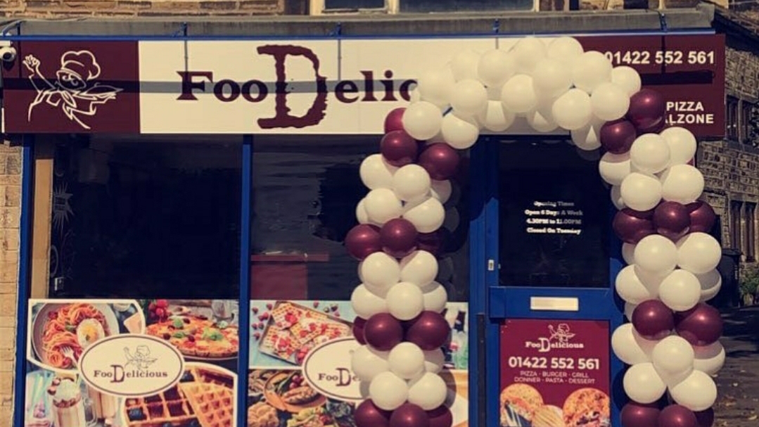 Foodelicious 19 Burnley Rd, Halifax, Mytholmroyd, Hebden Bridge
