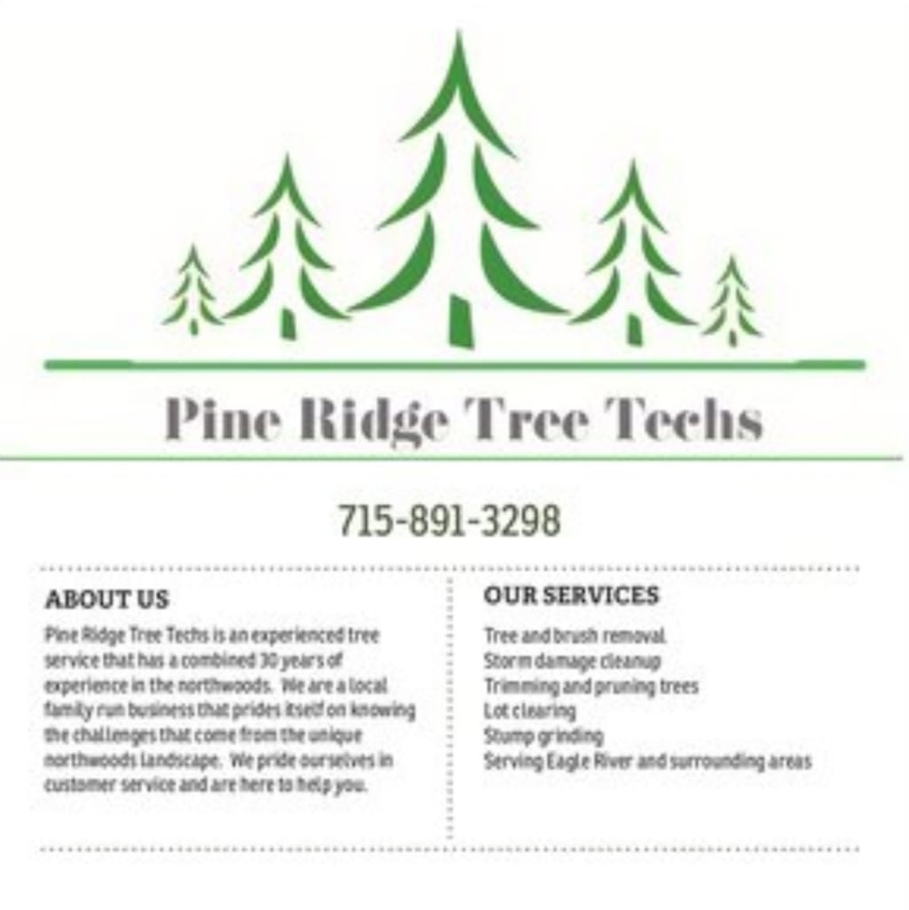 Pine Ridge Tree Techs 5569 Tamarack Rdg, Conover Wisconsin 54519