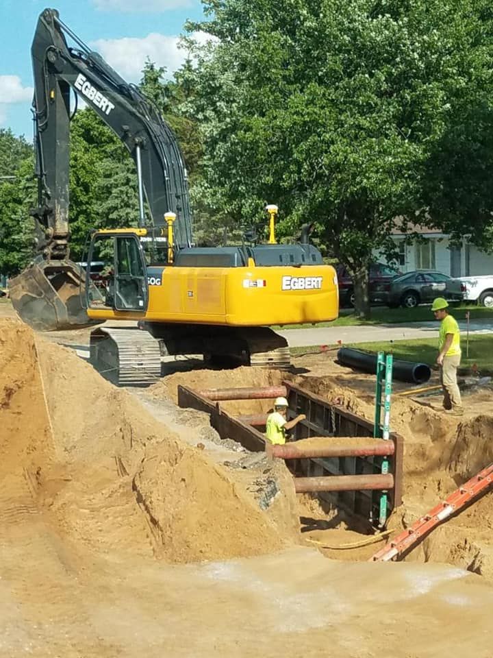 Egbert Excavating Inc W1302 N Lawson Dr, Green Lake Wisconsin 54941