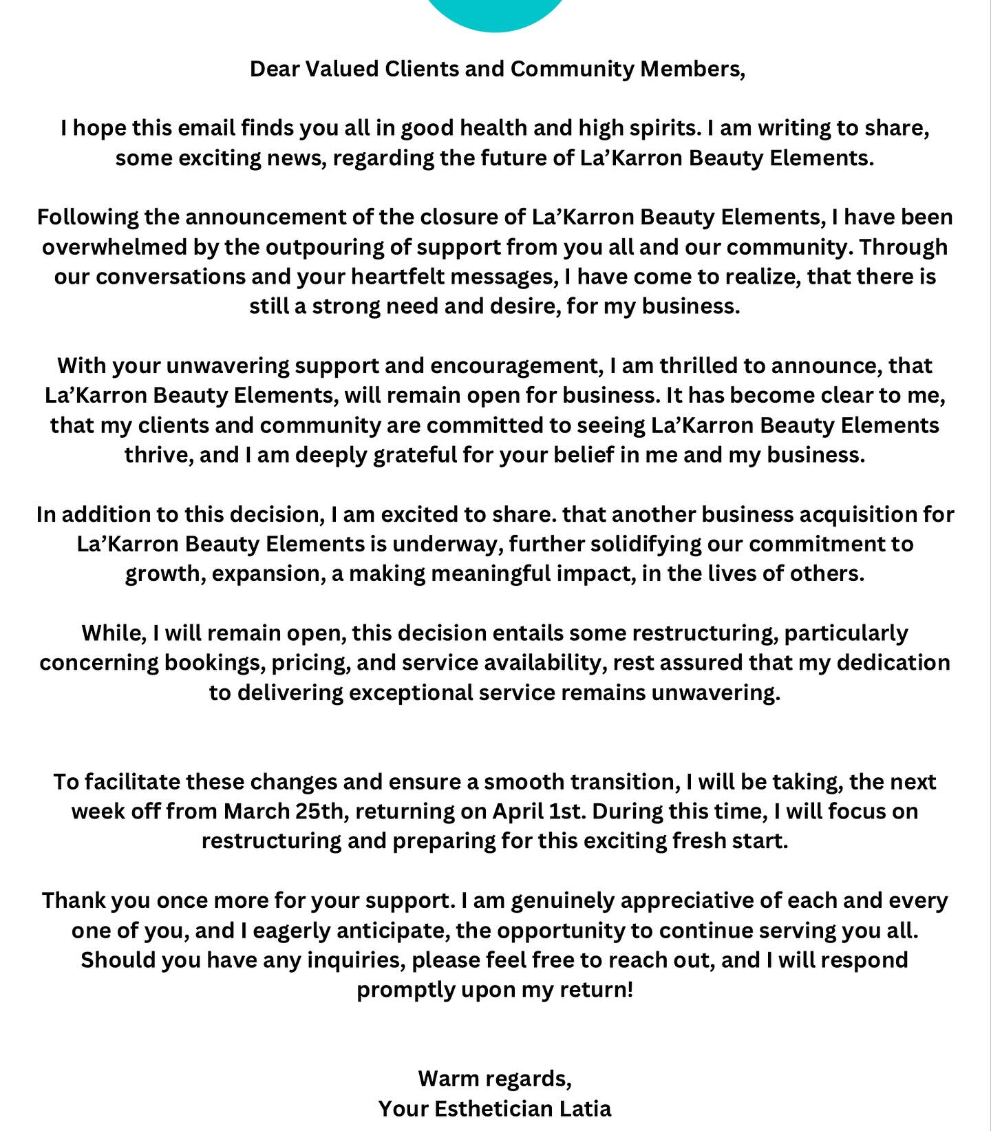 Photo credit: facebook