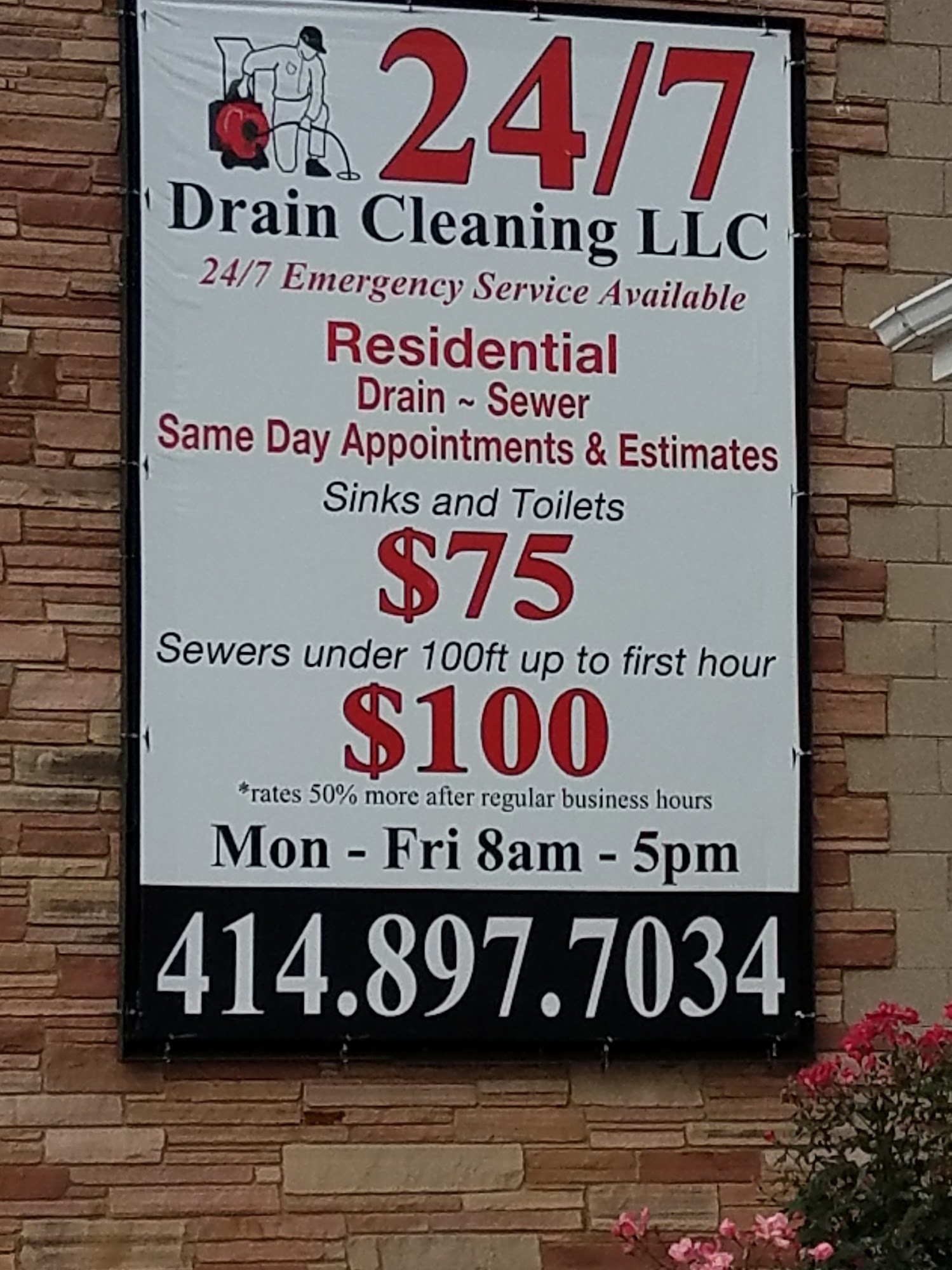 24/7 Drain Cleaning LLC