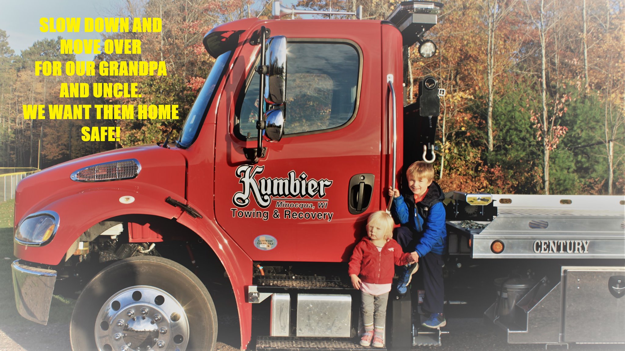 Kumbier Towing Service 8693 Thunderbird Ln, Minocqua Wisconsin 54548