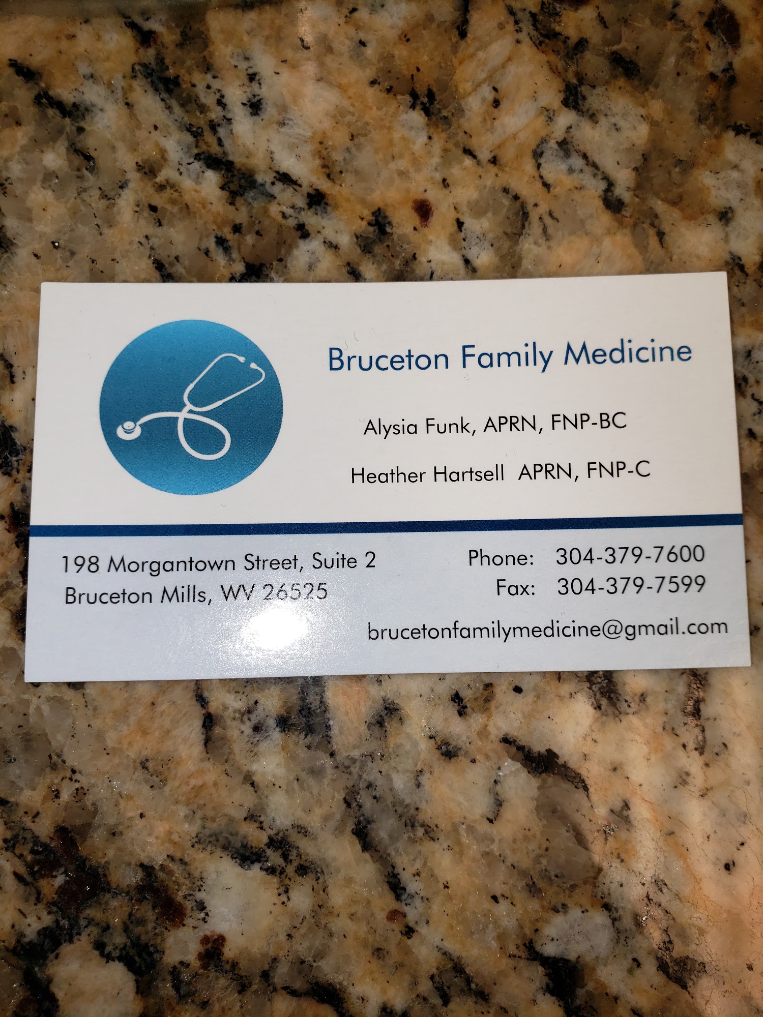 Bruceton Family Medicine 198 Morgantown St, Bruceton Mills West Virginia 26525