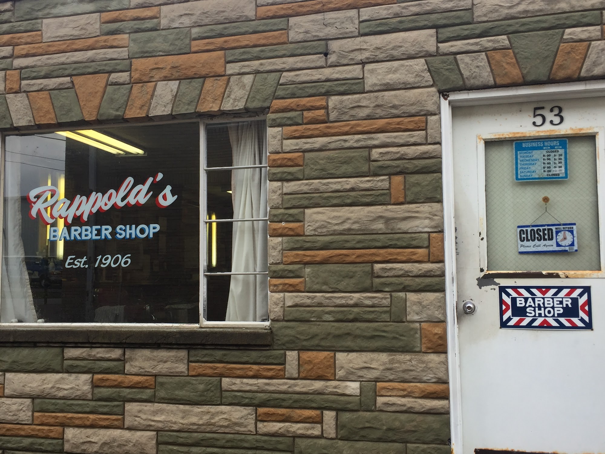 Rappold's Barber Shop